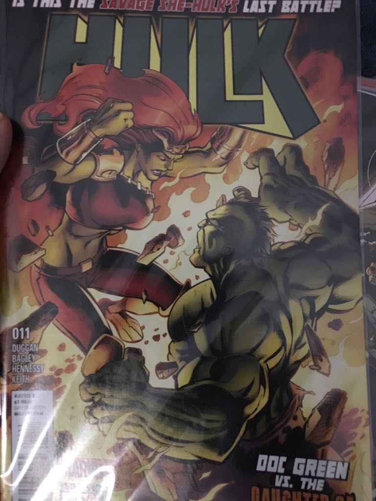 Hulk - Marvel Comics (11 - Mar 2015) comic book collectible [Barcode 75960608056401111] - Main Image 1