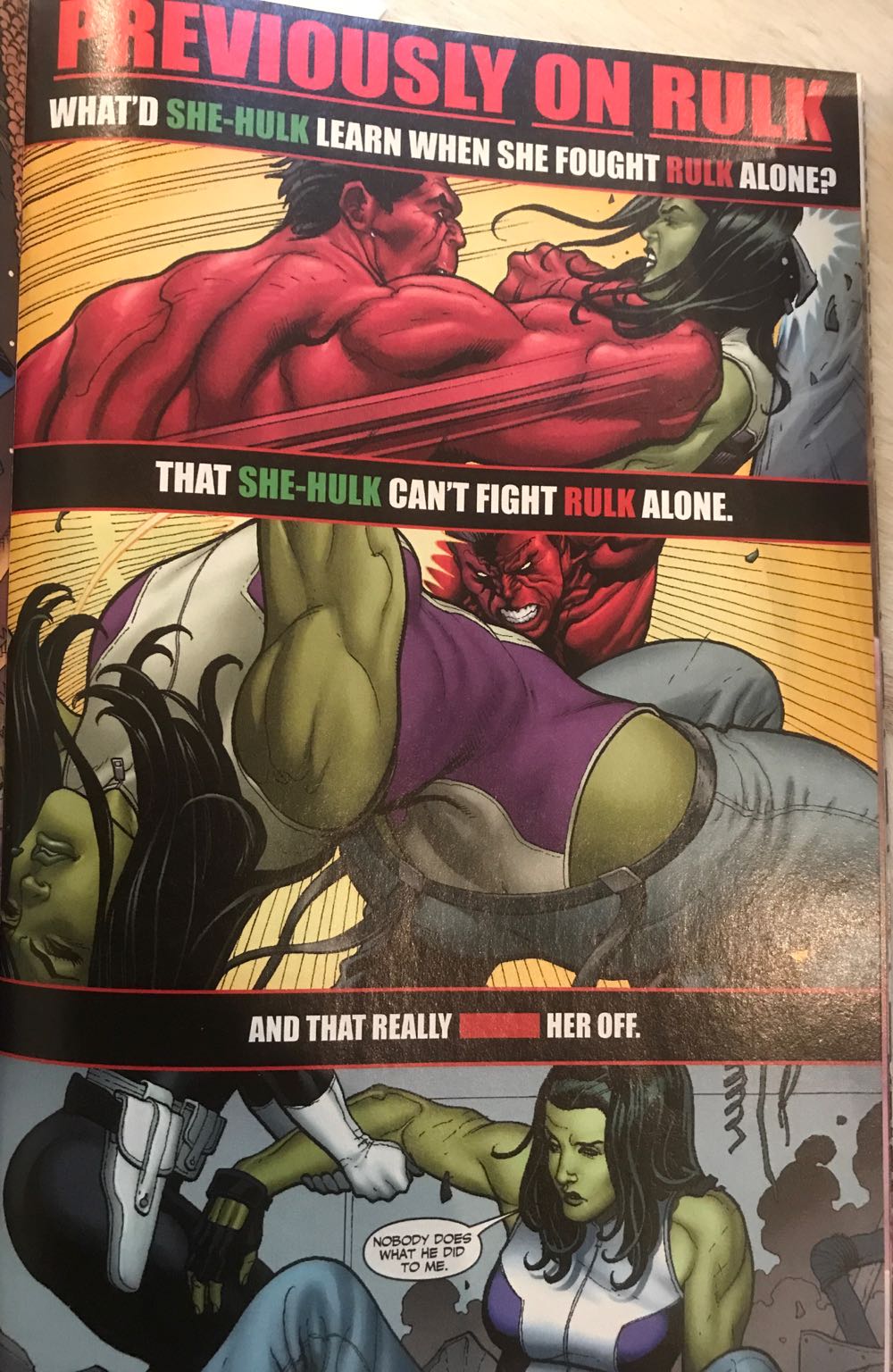 Hulk - Marvel (7 - 12/2008) comic book collectible [Barcode 75960605992800711] - Main Image 3