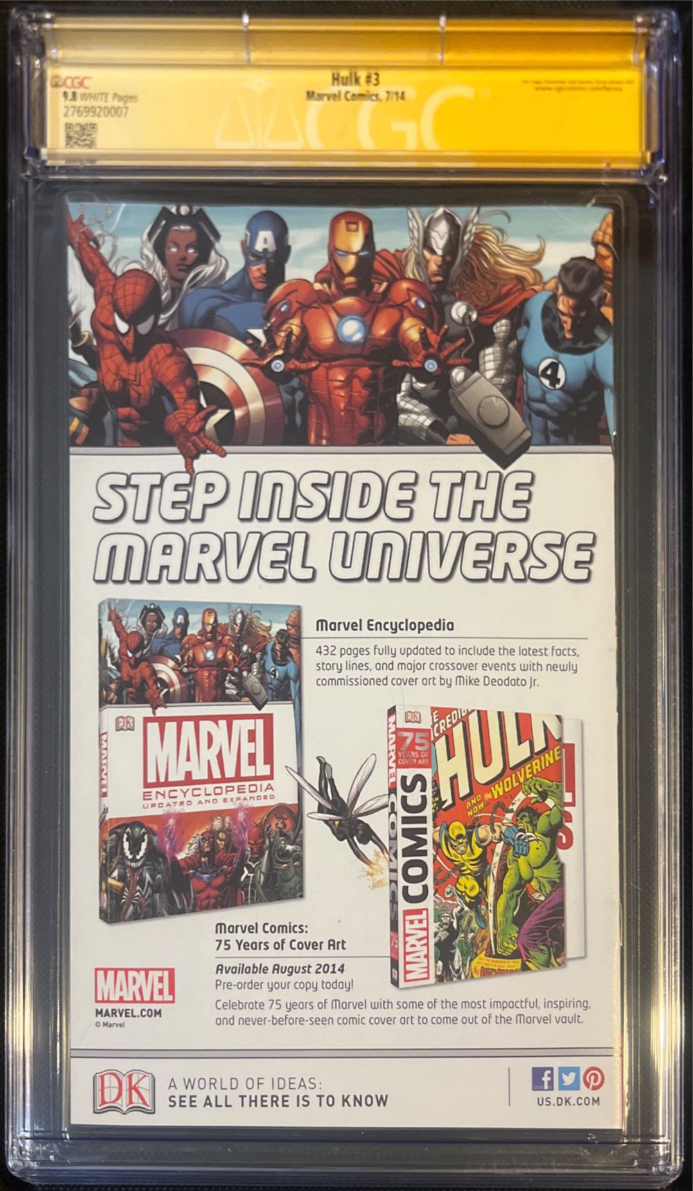 Hulk - Marvel Comics (3 - Jul 2014) comic book collectible [Barcode 75960608056400311] - Main Image 2