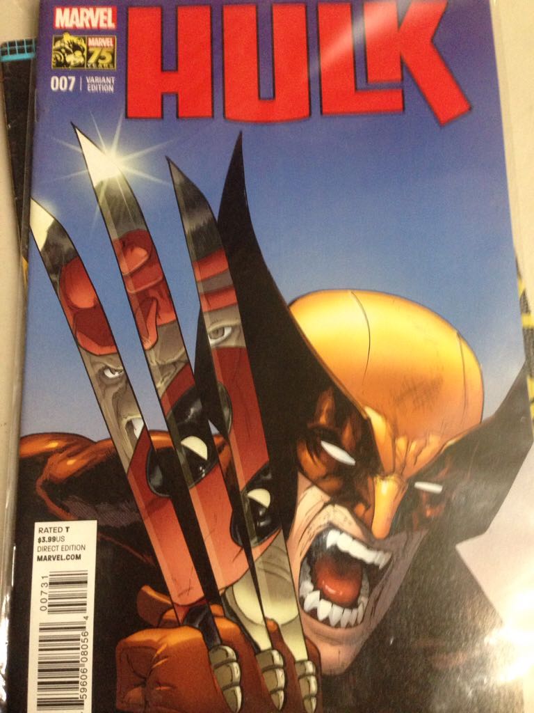 Hulk - Marvel (7 - Dec 2014) comic book collectible [Barcode 75960608056400731] - Main Image 1