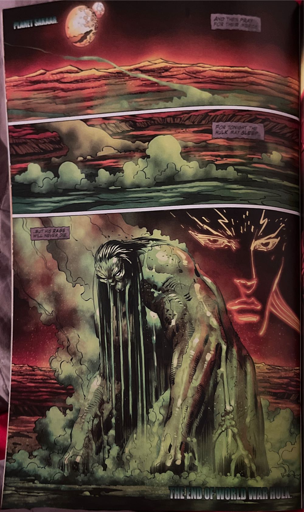 World War Hulk #5 - Marvel (5 - Nov 2007) comic book collectible [Barcode 75960606110500521] - Main Image 3