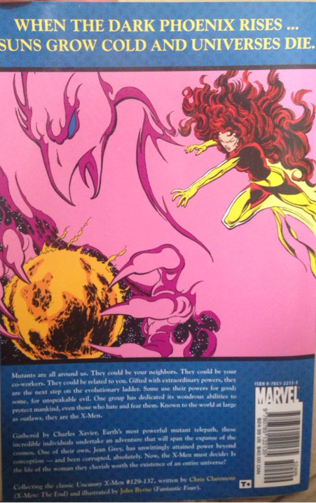 X-Men: The Dark Phoenix Saga - Marvel (1) comic book collectible [Barcode 9780785122135] - Main Image 2