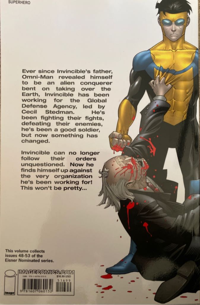 Invincible Vol 10: Who’s The Boss? - Image (10 - Jun 2021) comic book collectible [Barcode 978160706013051699] - Main Image 2