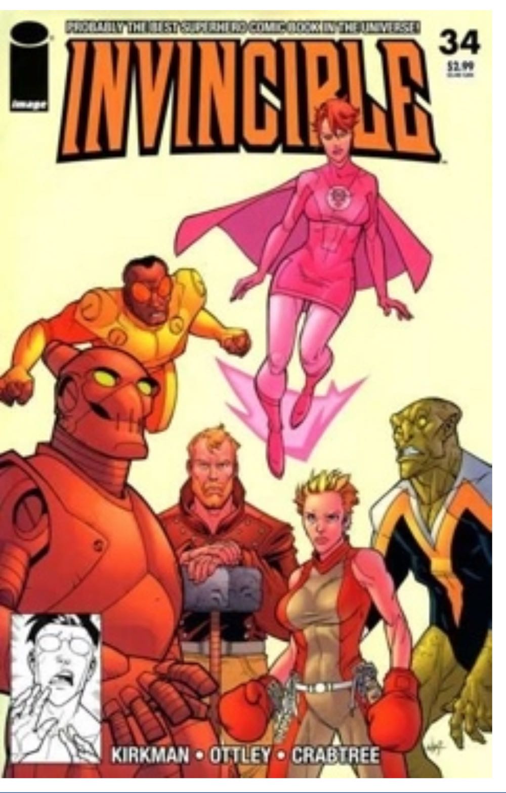 Invincible - Image Comics (34 - Jul 2006) comic book collectible [Barcode 709853105060] - Main Image 2