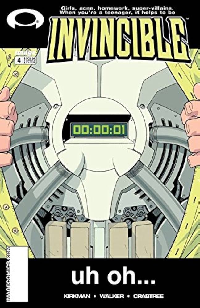 Invincible - Image Comics (4 - Apr 2003) comic book collectible [Barcode 709853105060] - Main Image 2