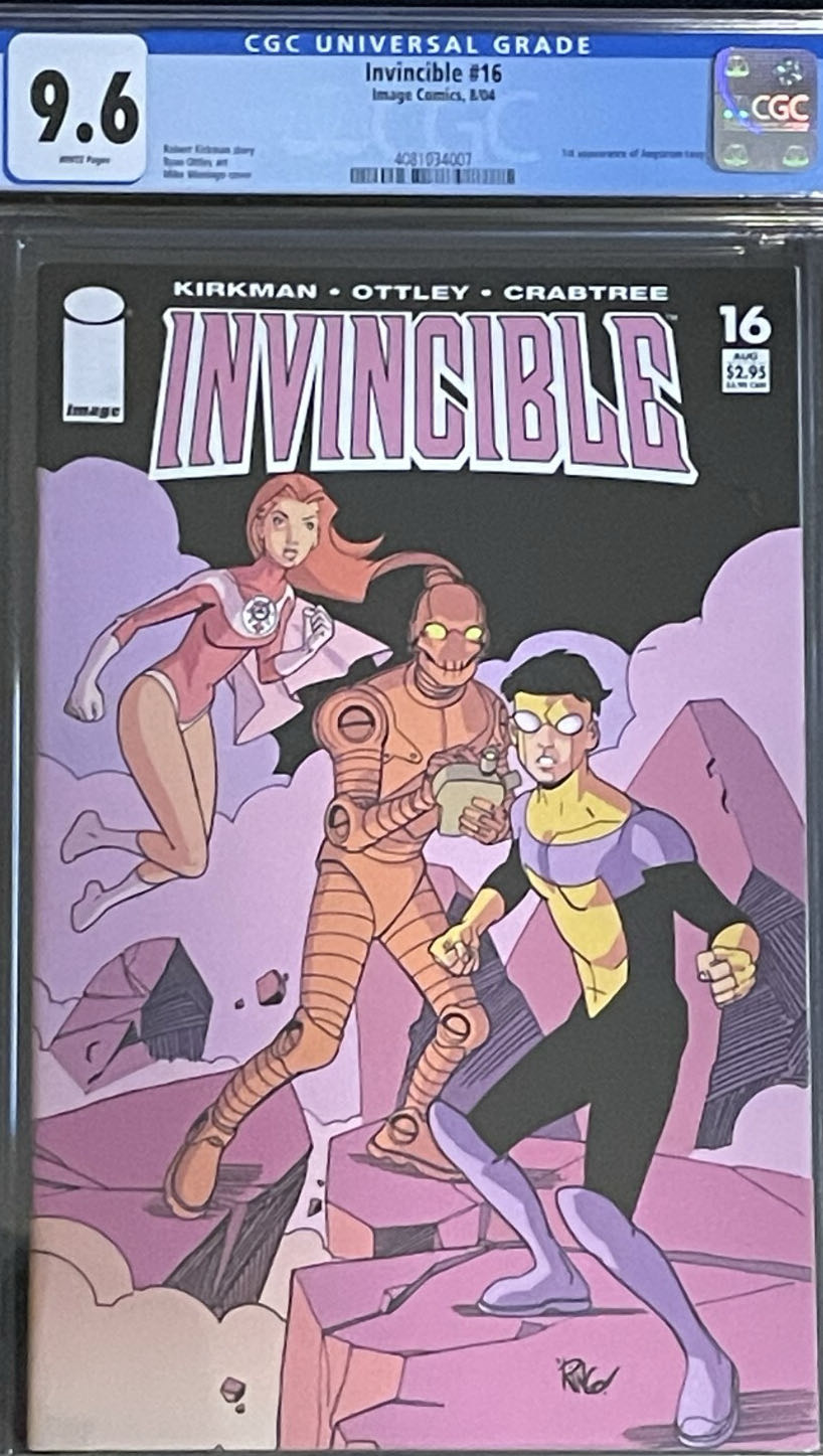 Invincible - Image Comics (16 - Aug 2004) comic book collectible [Barcode 709853105060] - Main Image 3