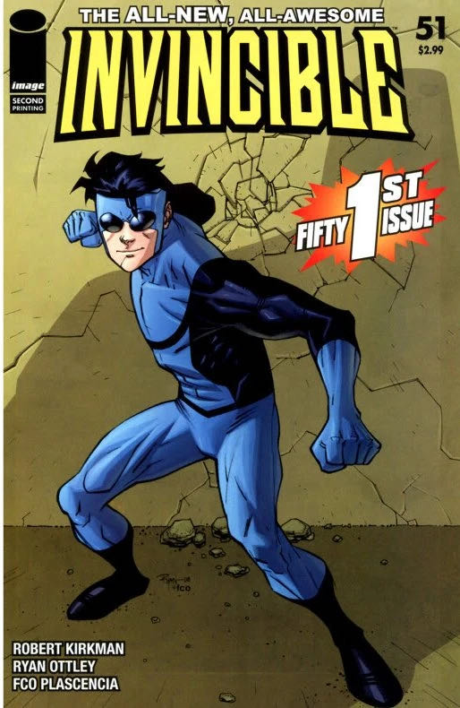 Invincible - Image Comics (51 - Jun 2008) comic book collectible [Barcode 709853105060] - Main Image 3