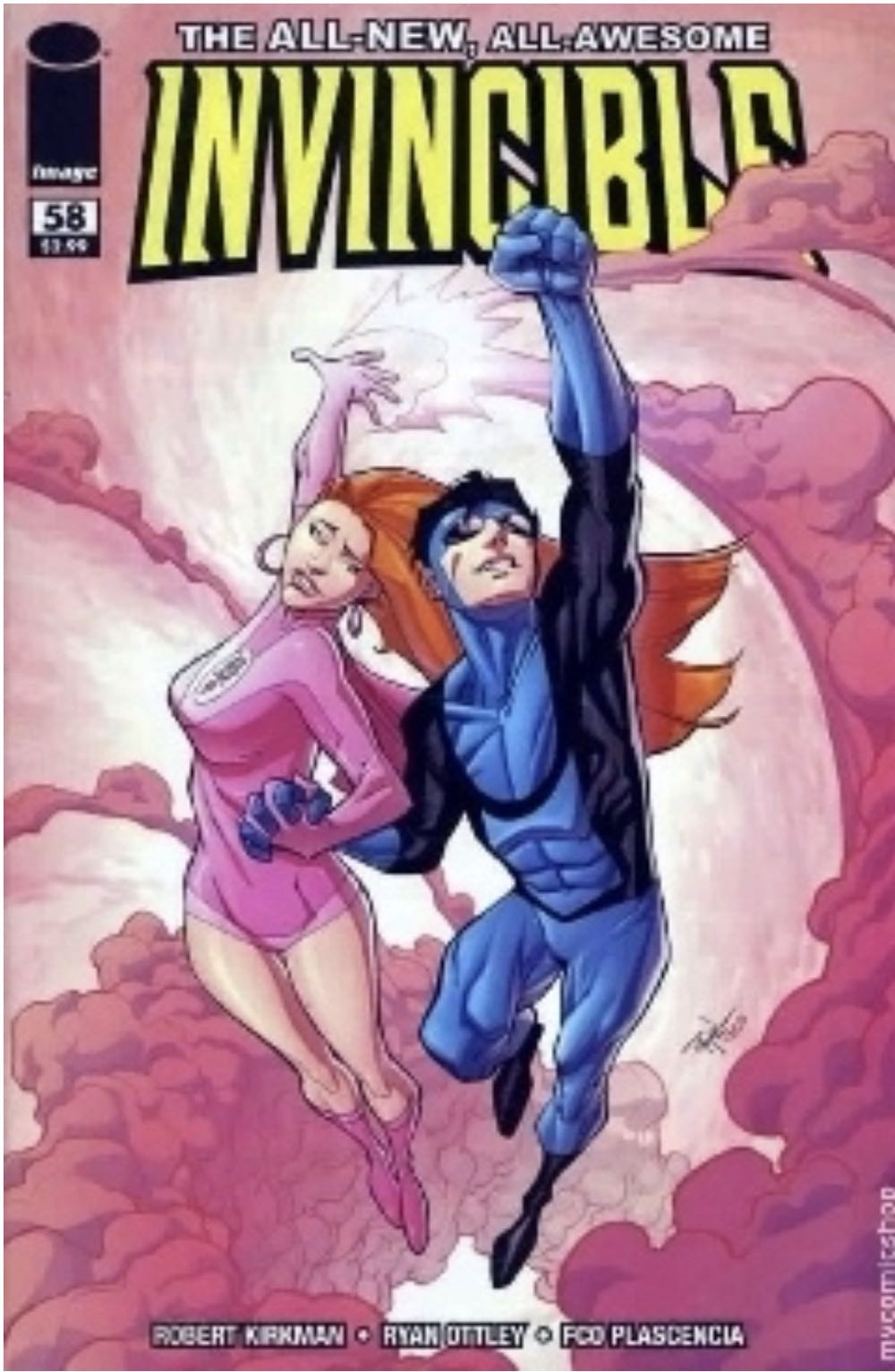 Invincible - Image Comics (58 - 01/2009) comic book collectible [Barcode 709853105060] - Main Image 2