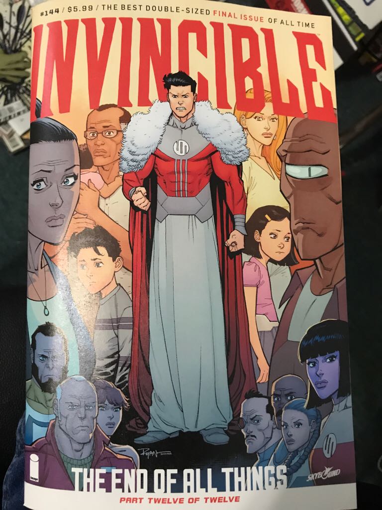 Invincible 144 - Image Comics (144 - Feb 2018) comic book collectible [Barcode 70985310506014411] - Main Image 1
