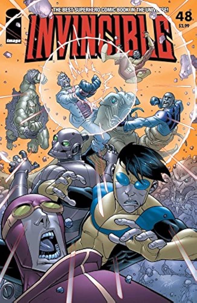 Invincible - Image Comics (48 - Feb 2008) comic book collectible [Barcode 70985310506004811] - Main Image 2
