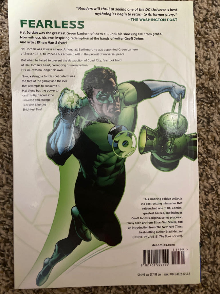 Green Lantern: Rebirth - DC Comics (6 - 5/1/05) comic book collectible [Barcode 6194124437] - Main Image 2