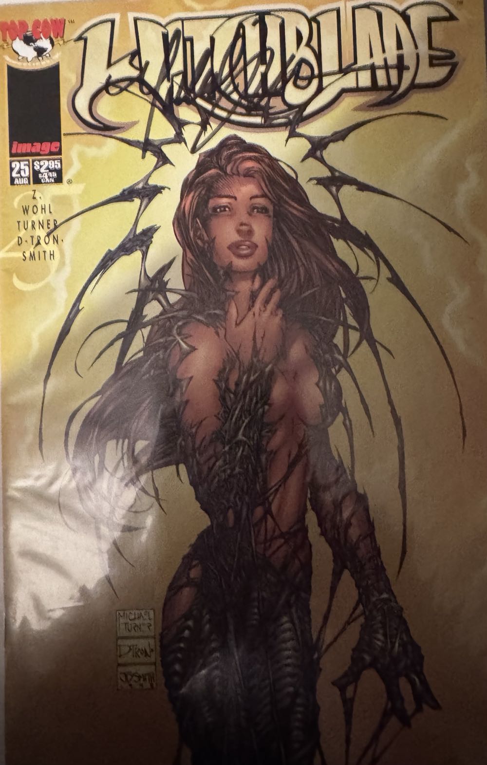 Witchblade (vol.1) - Image Comics/Top Cow Productions (25-Signed - Aug 1998) comic book collectible [Barcode 709853072010] - Main Image 3