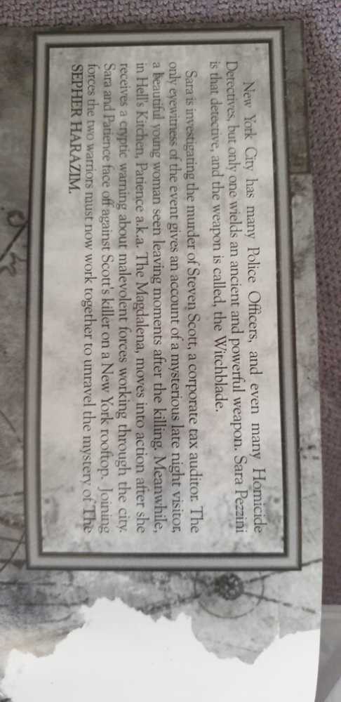 Witchblade - Image/ Top Cow (63 - May 2003) comic book collectible [Barcode 014302945693] - Main Image 2