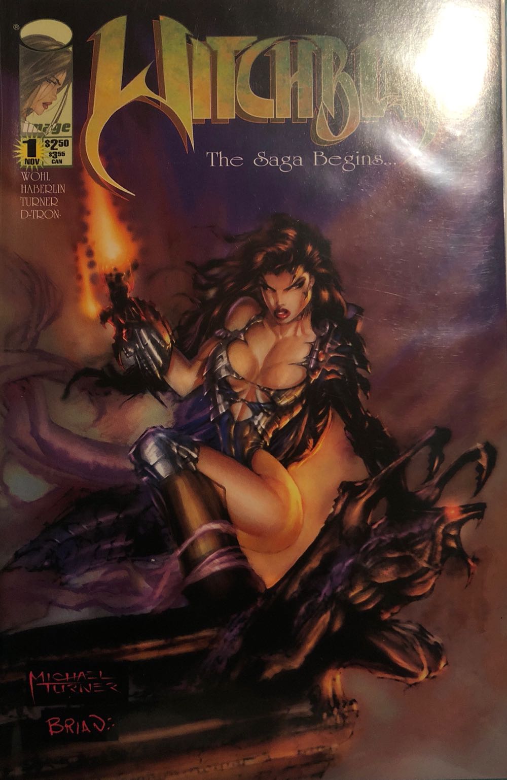 Witchblade - Image Comics (1 - Nov 1995) comic book collectible - Main Image 3