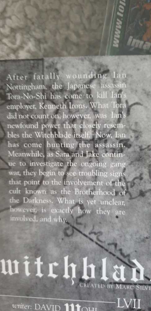 Witchblade #57 - Top Cow (57 - Aug 2002) comic book collectible [Barcode 709853072010] - Main Image 2