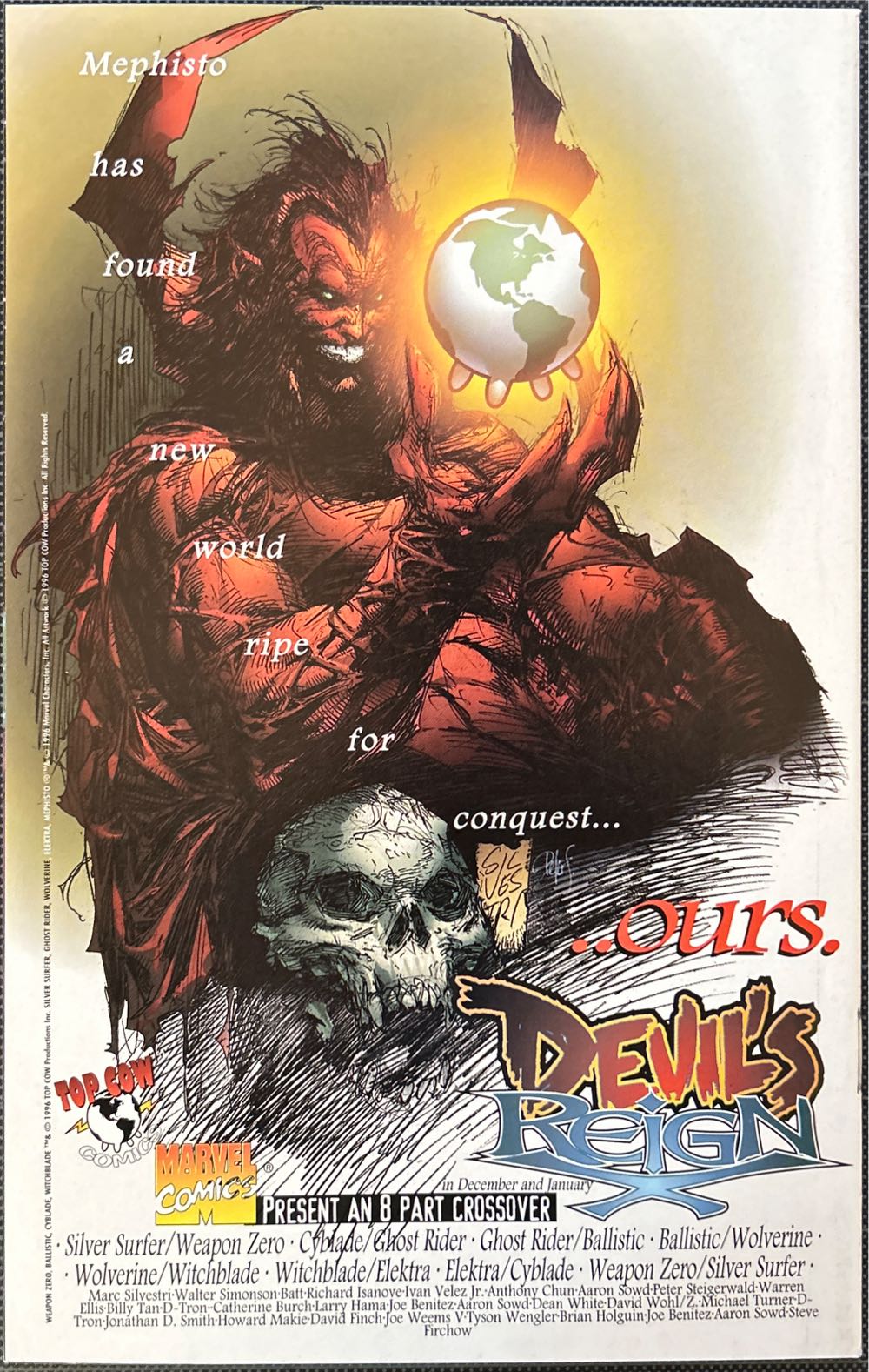 Witchblade (vol.1) - Image Comics/Top Cow Productions (10 - Oct 1996) comic book collectible - Main Image 2