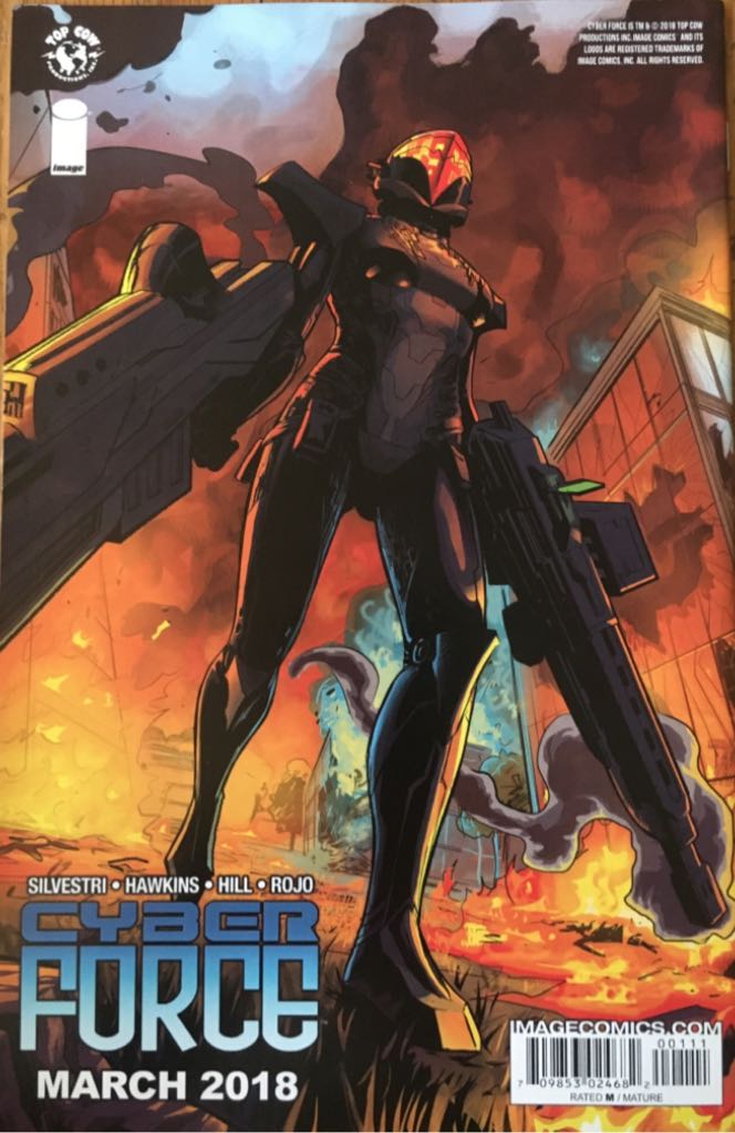 Witchblade - Image Comics (1 - Dec 2017) comic book collectible [Barcode 70985302468200111] - Main Image 2