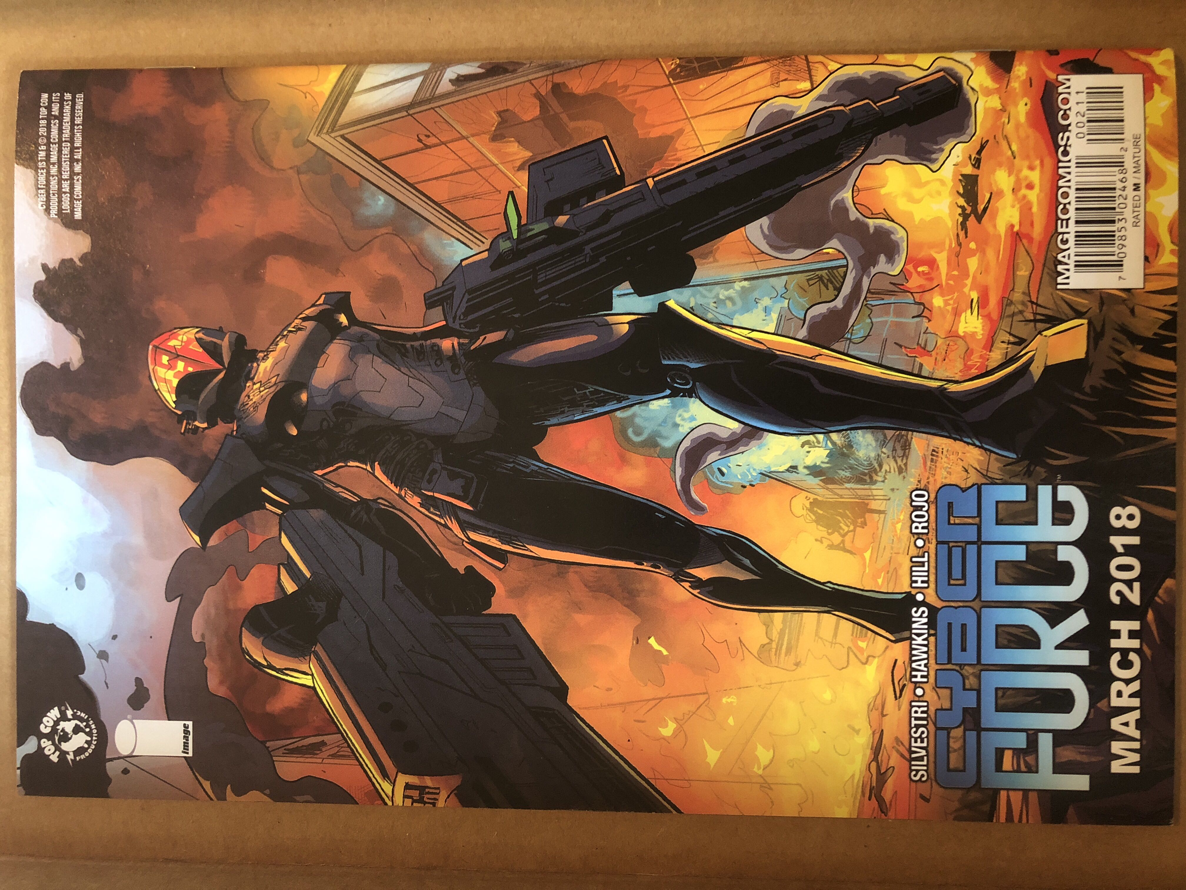 Witchblade - Image Comics (2 - Jan 2018) comic book collectible [Barcode 70985302468200211] - Main Image 2