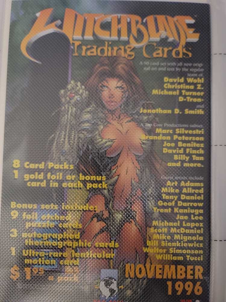Witchblade (vol.1) - Image Comics/Top Cow Productions (9 - Sep 1996) comic book collectible - Main Image 2