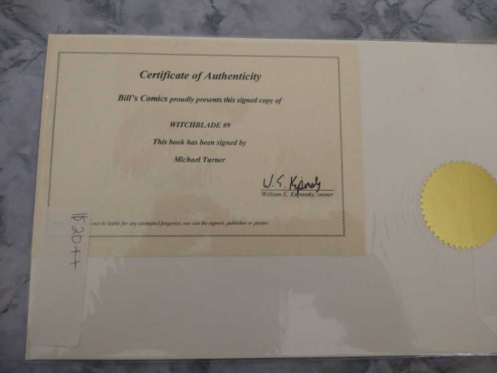 Witchblade (vol.1) - Image Comics/Top Cow Productions (9 - Sep 1996) comic book collectible - Main Image 4