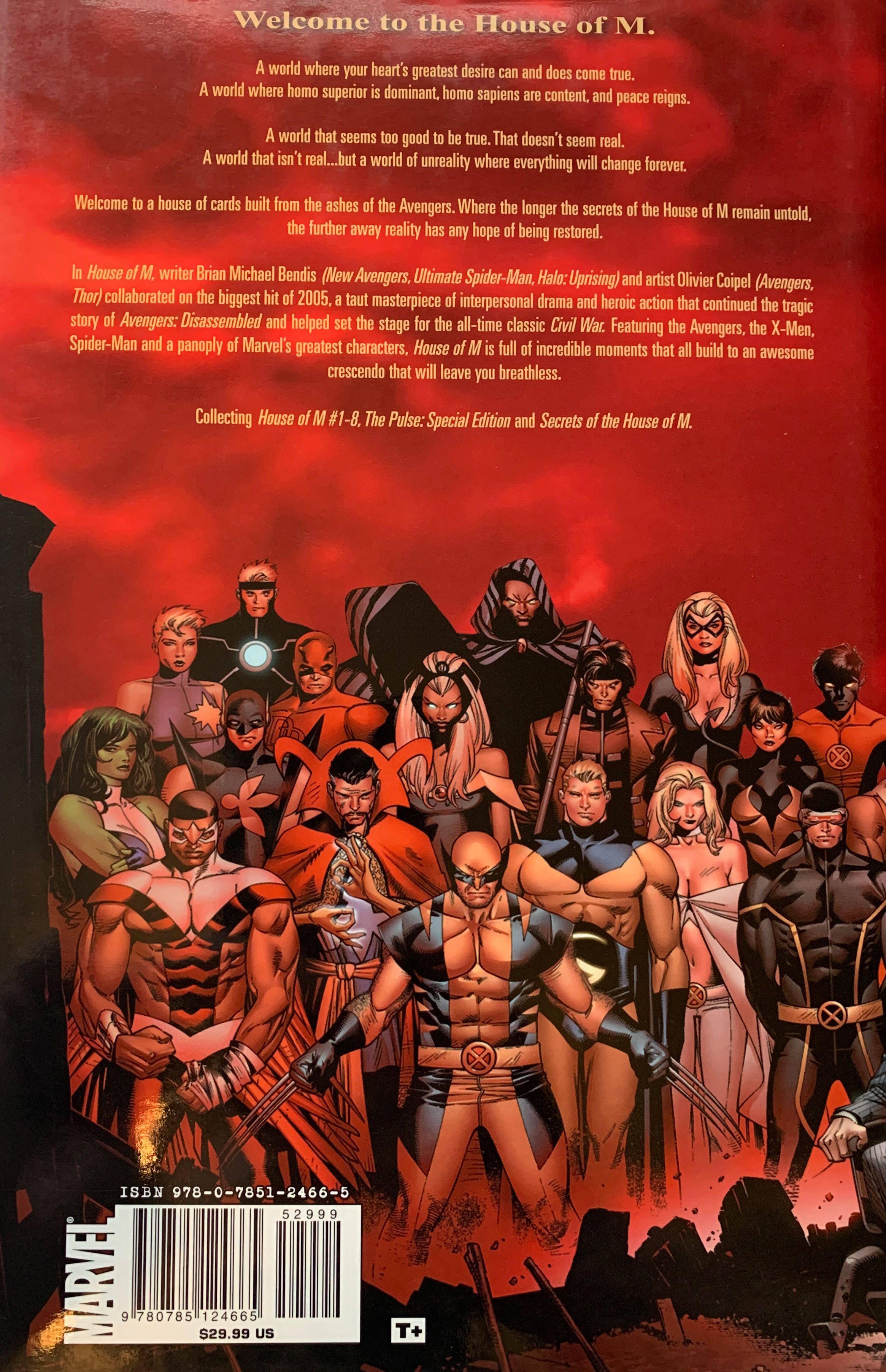 House Of M - Marvel (1) comic book collectible [Barcode 9780785124665] - Main Image 2