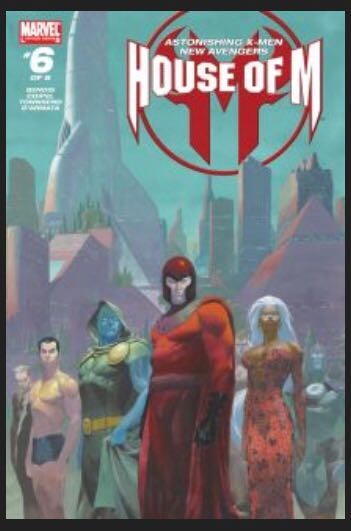 House Of M - Marvel Comics (6 - Oct 2005) comic book collectible [Barcode 759606056729] - Main Image 1