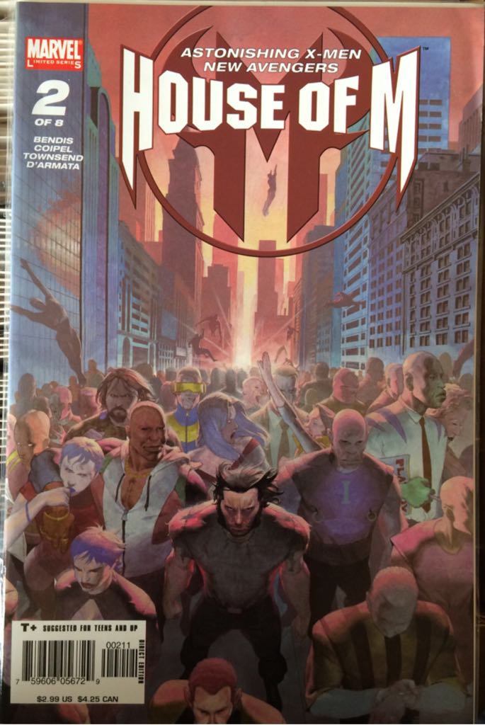 House Of M - Marvel Comics (2 - Aug 2005) comic book collectible [Barcode 75960605672900211] - Main Image 1