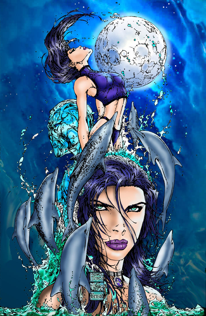 Michael Turner’s Fathom - Image Comics & Top Cow Productions (1 - Aug 1998) comic book collectible [Barcode 709853074014] - Main Image 4