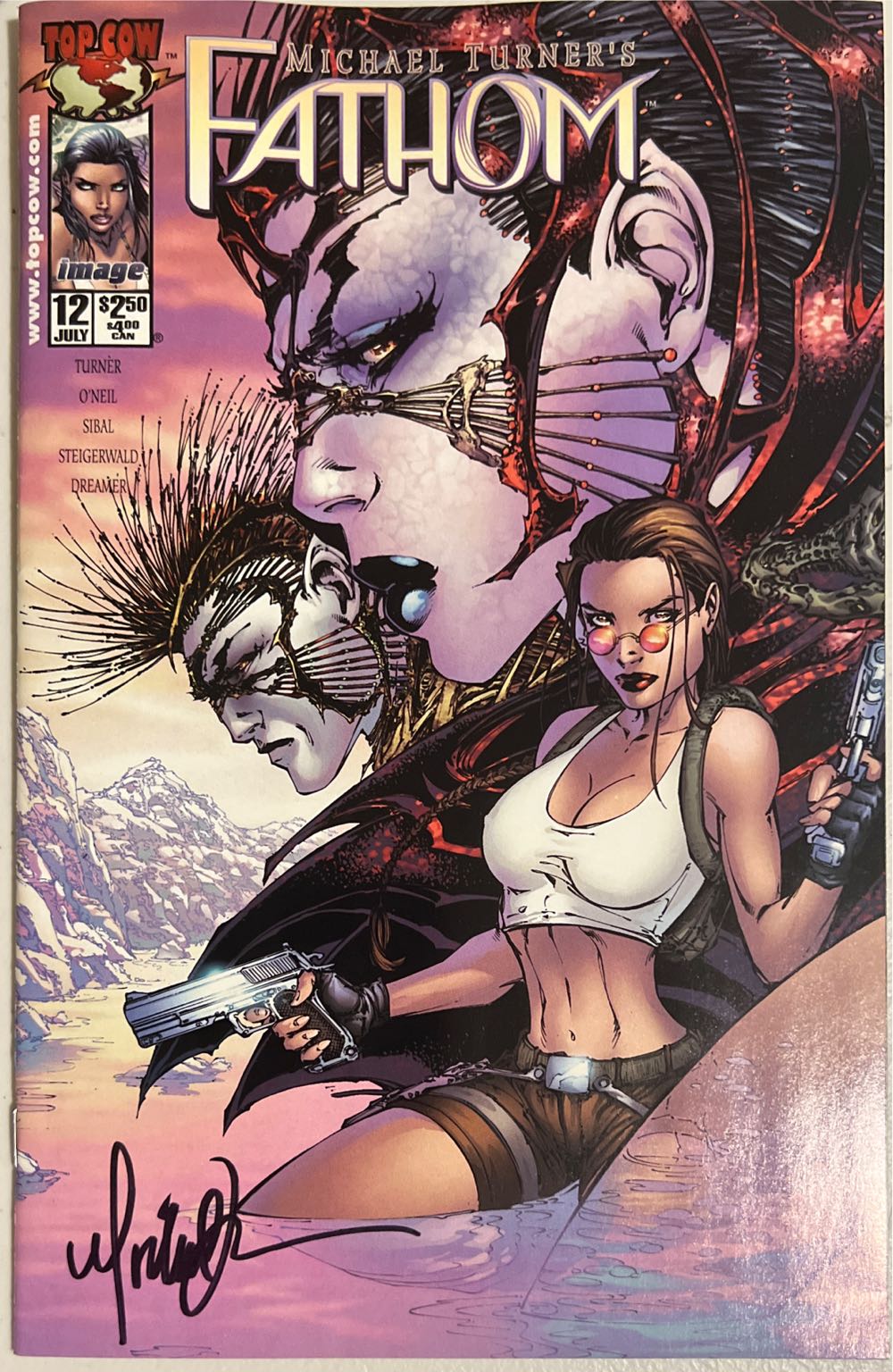 Michael Turner’s Fathom - Image Comics & Top Cow Productions (12 - Jul 2000) comic book collectible [Barcode 709853074014] - Main Image 3