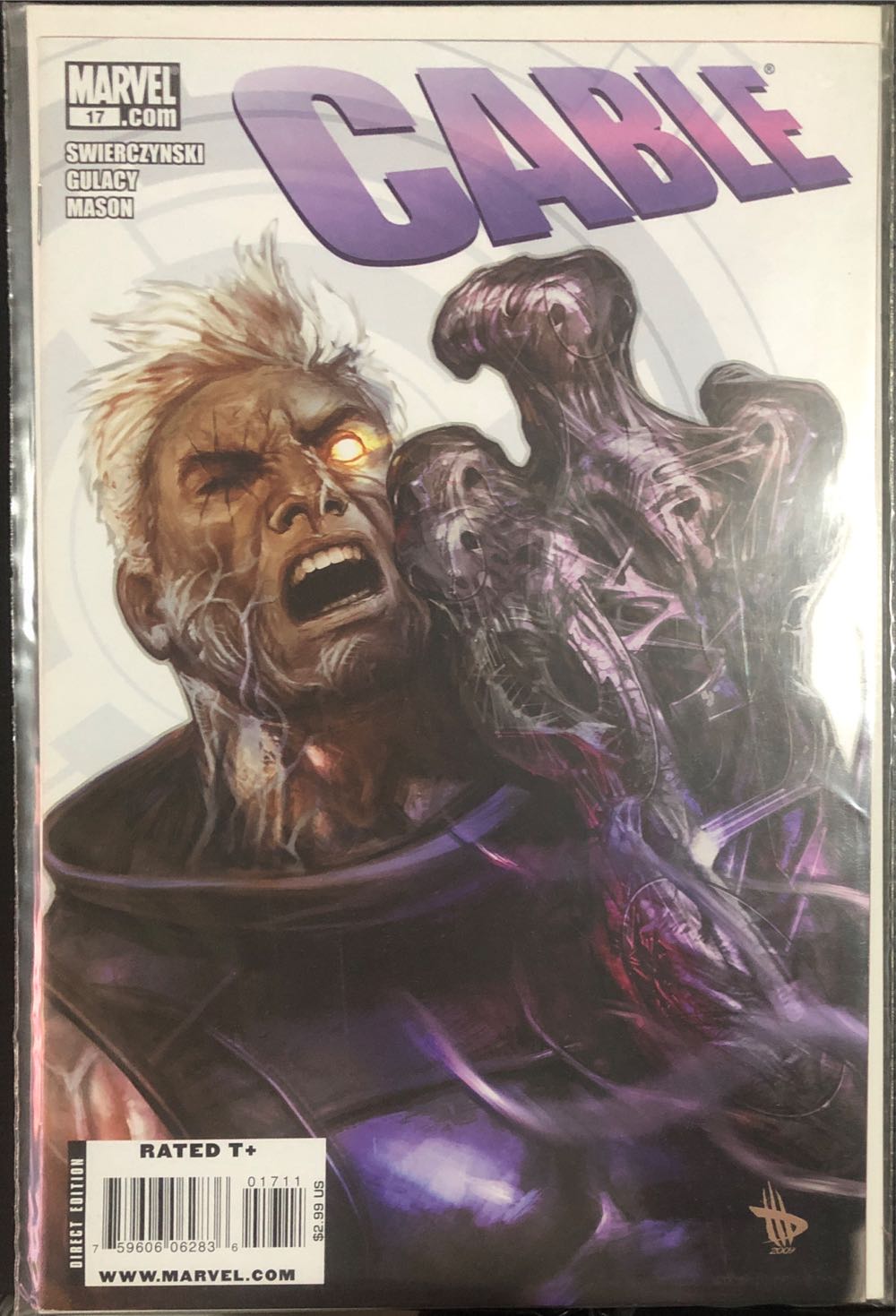 Cable - Marvel (17 - 09/2009) comic book collectible [Barcode 759606062836] - Main Image 2