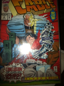Cable: Blood And Metal - Marvel (2 - Nov 1992) comic book collectible [Barcode 071486019138] - Main Image 1