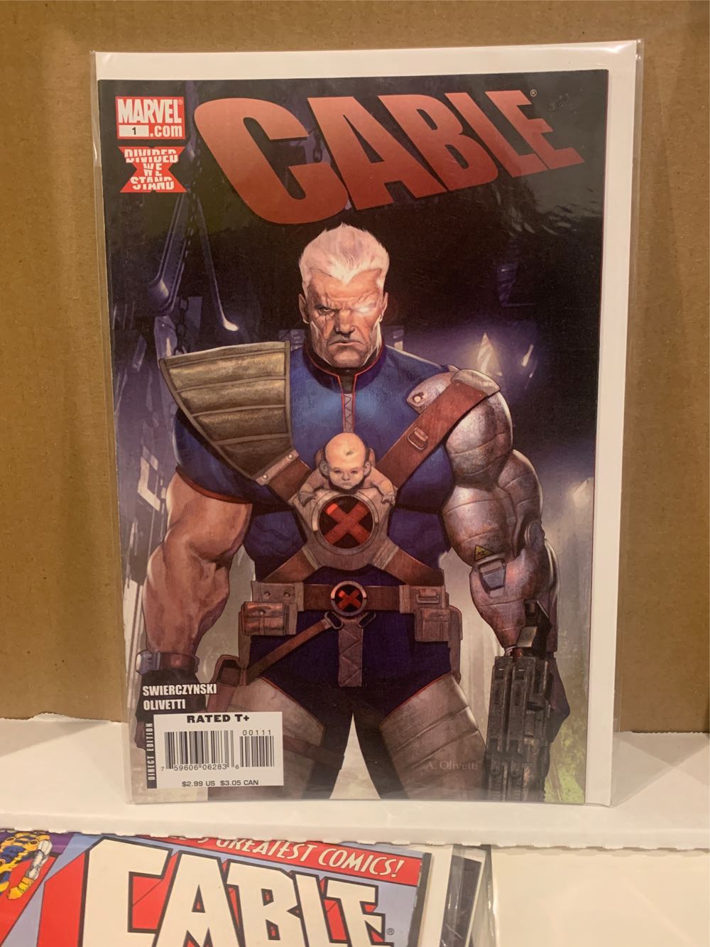 Cable - Marvel Comics (1 - May 2008) comic book collectible [Barcode 75960606283600111] - Main Image 2