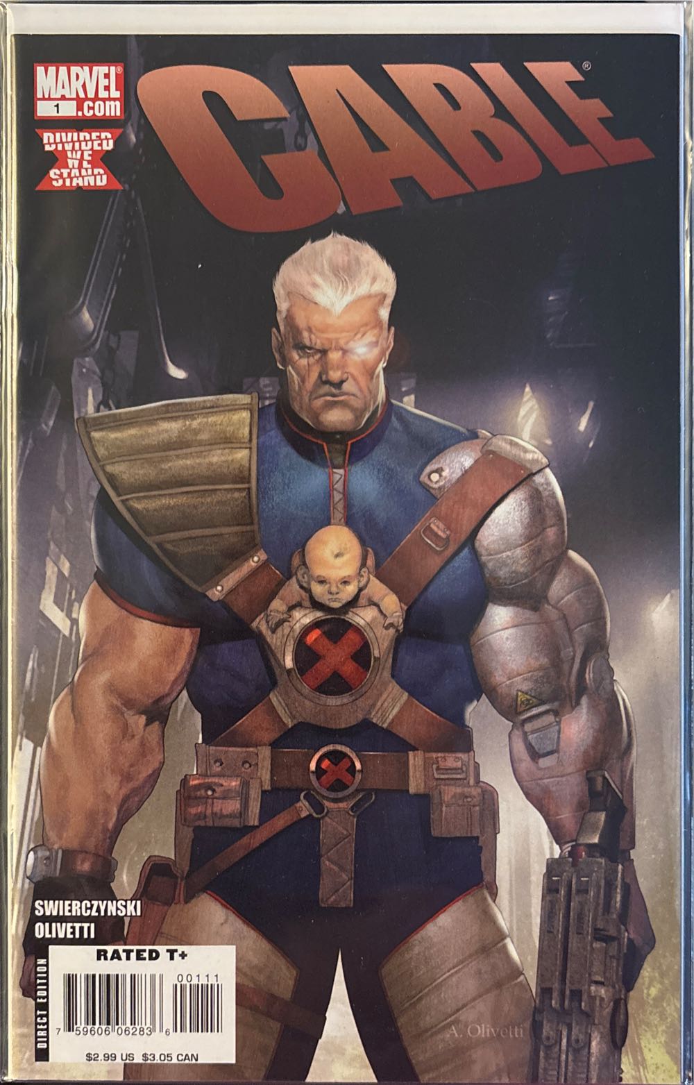Cable - Marvel Comics (1 - May 2008) comic book collectible [Barcode 75960606283600111] - Main Image 3