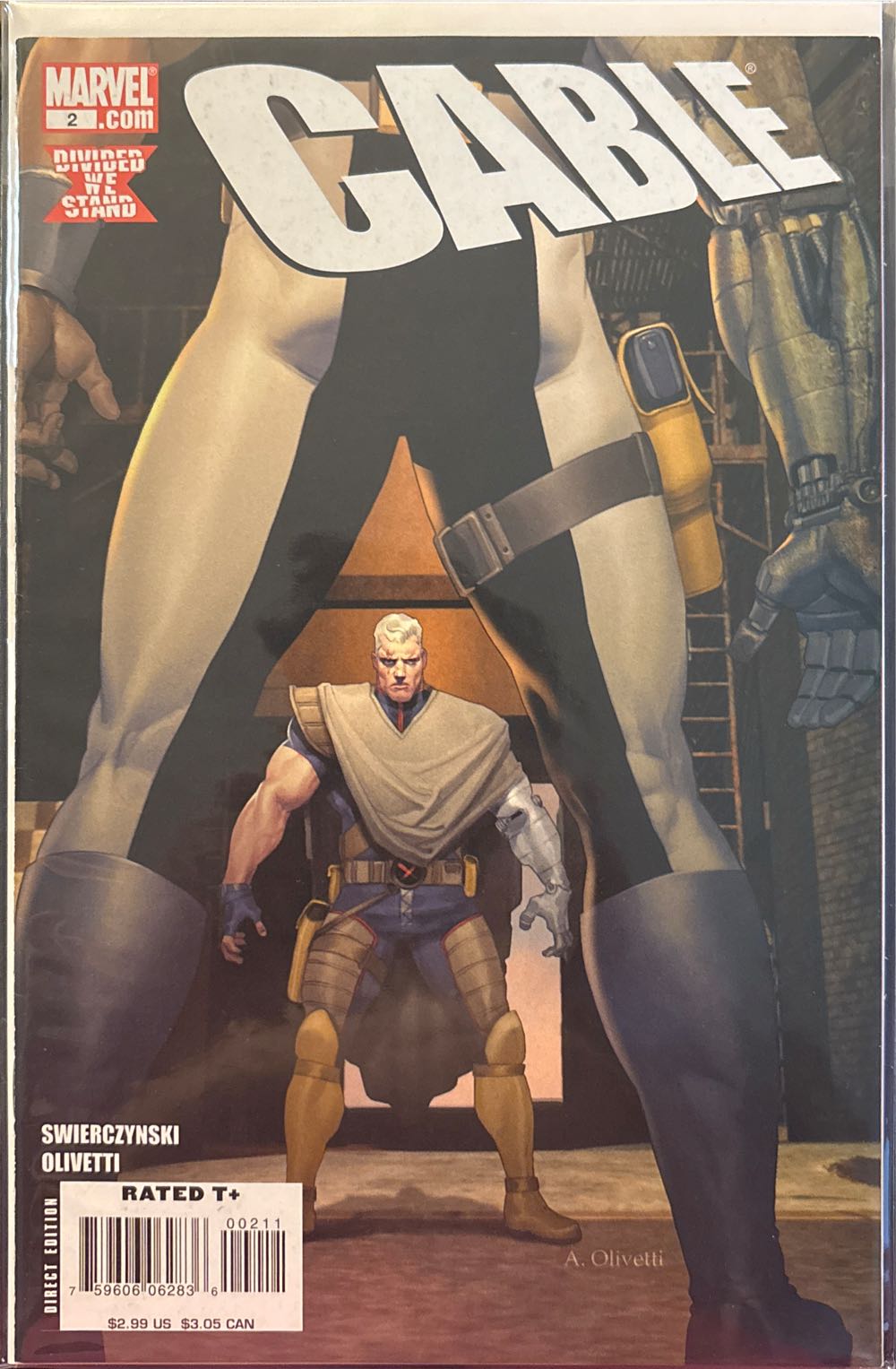 Cable - Marvel (2 - 06/2008) comic book collectible [Barcode 75960606283600211] - Main Image 3