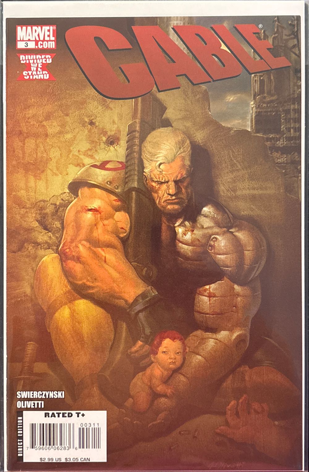 Cable - Marvel Comics (3 - Jul 2008) comic book collectible [Barcode 75960606283600311] - Main Image 3