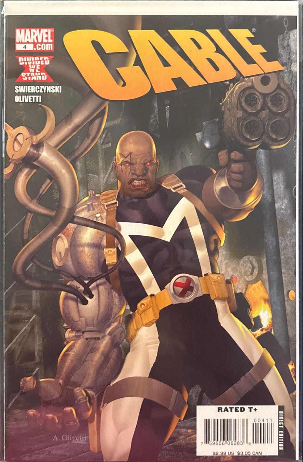 Cable - Marvel Comics (4 - Aug 2008) comic book collectible [Barcode 75960606283600411] - Main Image 3