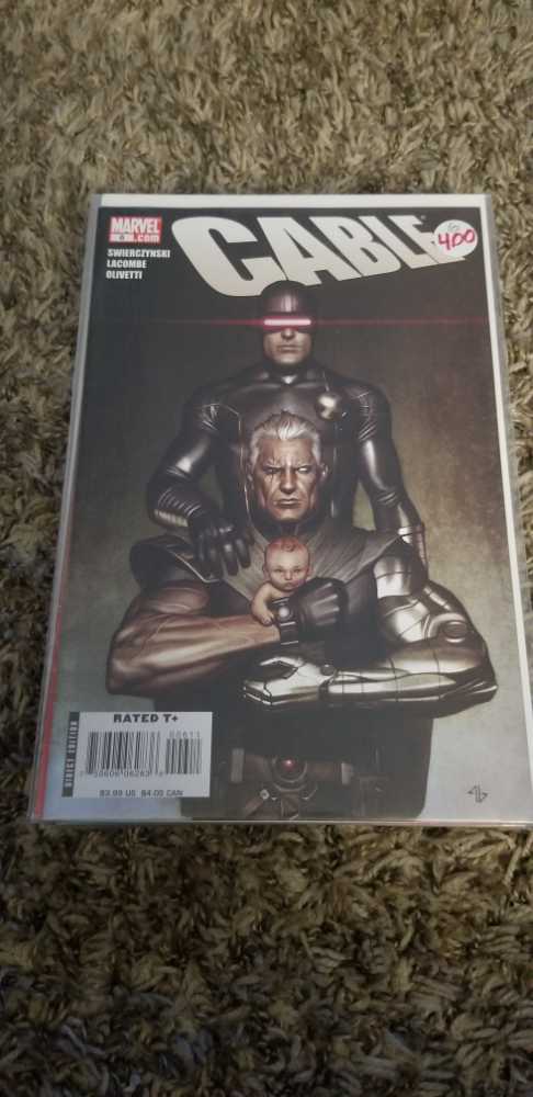Cable (2008) - Marvel (6 - Oct 2008) comic book collectible [Barcode 75960606283600611] - Main Image 2