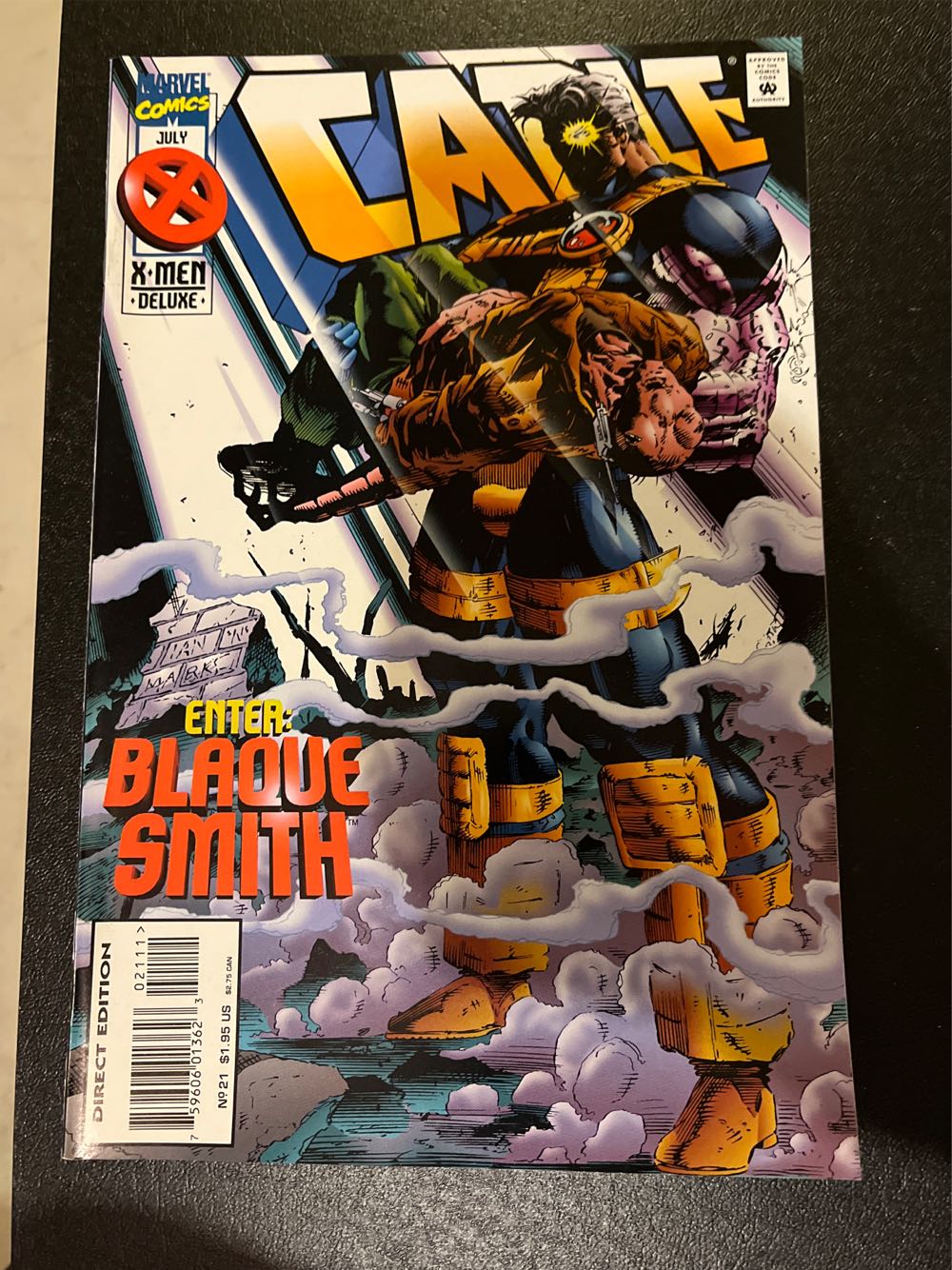 Cable - Marvel Comics (21 - Jul 1995) comic book collectible [Barcode 75960601362302111] - Main Image 2