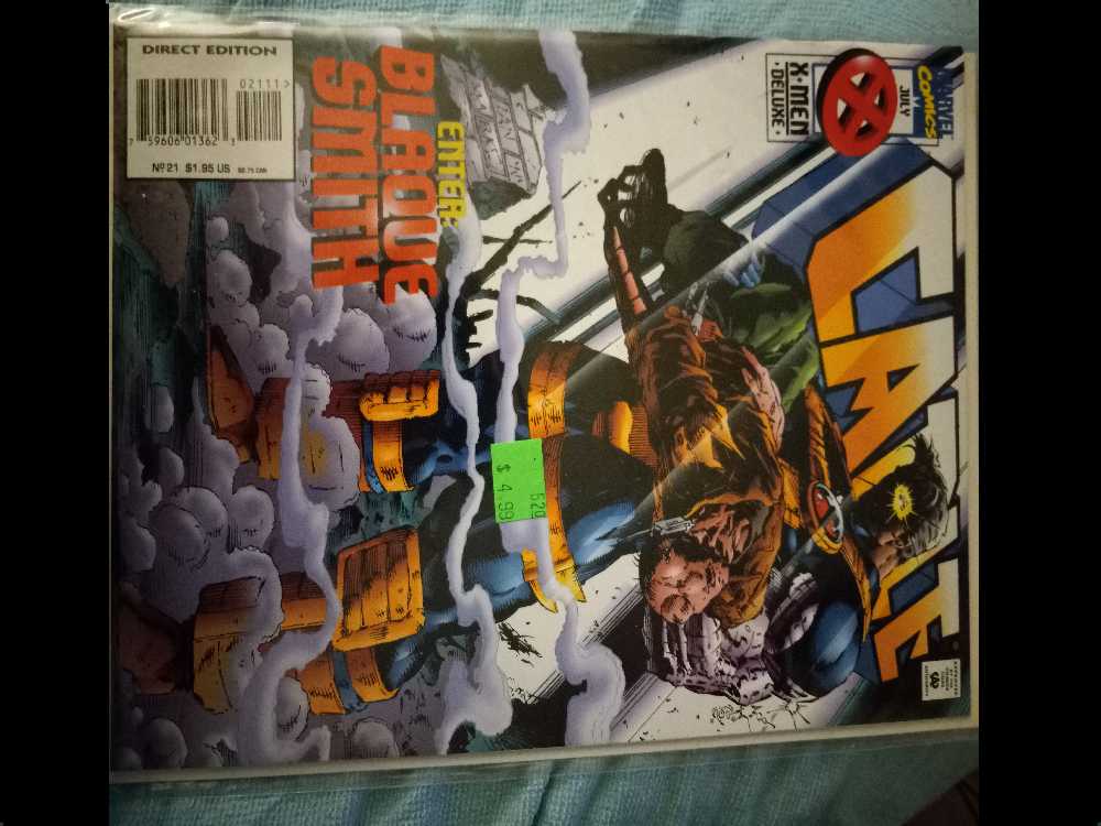 Cable - Marvel Comics (21 - Jul 1995) comic book collectible [Barcode 75960601362302111] - Main Image 3