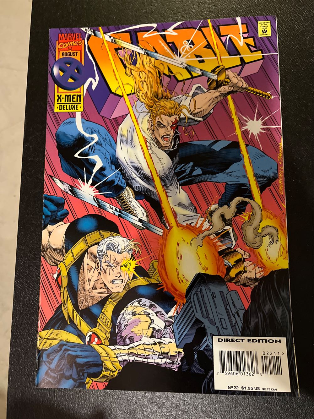 Cable - Marvel Comics (22 - Aug 1995) comic book collectible [Barcode 75960601362302211] - Main Image 3