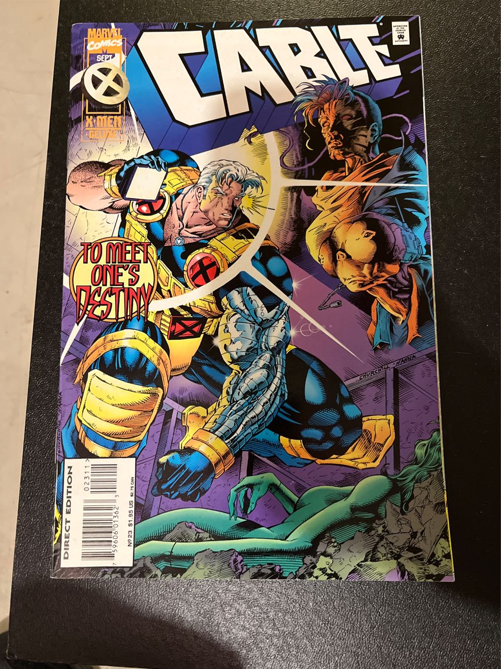 Cable - Marvel Comics (23 - Sep 1995) comic book collectible [Barcode 75960601362302311] - Main Image 3