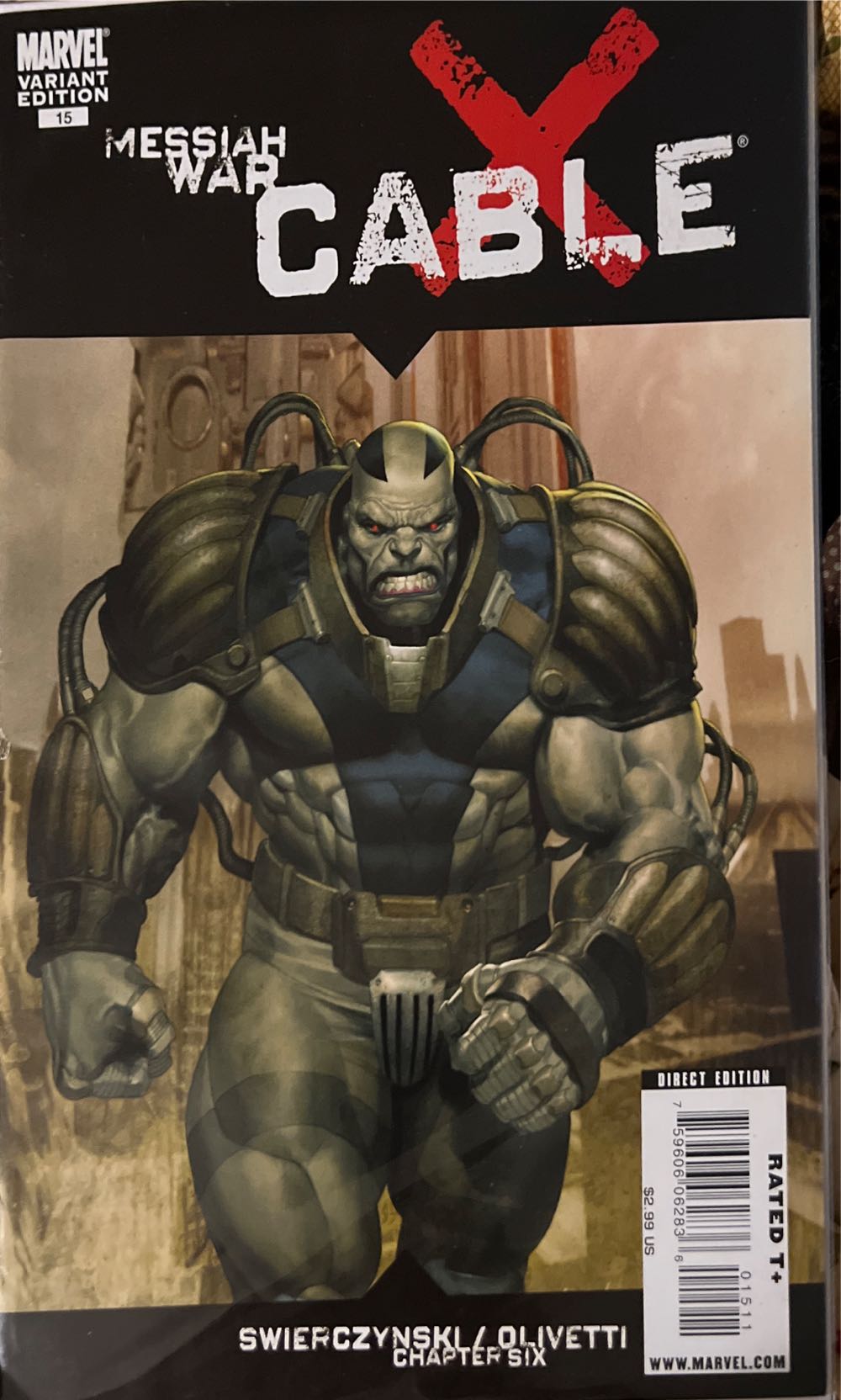 Cable - Marvel Comics (15 - Aug 2009) comic book collectible [Barcode 75960606283601511] - Main Image 2