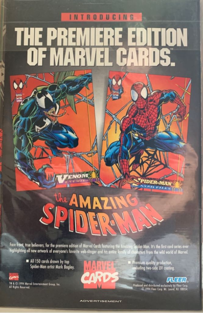 Cable - Marvel Comics (12 - Jun 1994) comic book collectible [Barcode 75960601362301211] - Main Image 2