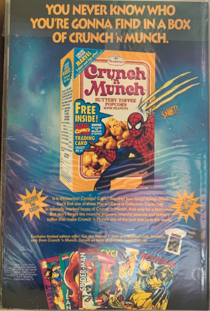 Cable #14 - Marvel Comics (14 - Aug 1994) comic book collectible [Barcode 75960601362301411] - Main Image 2