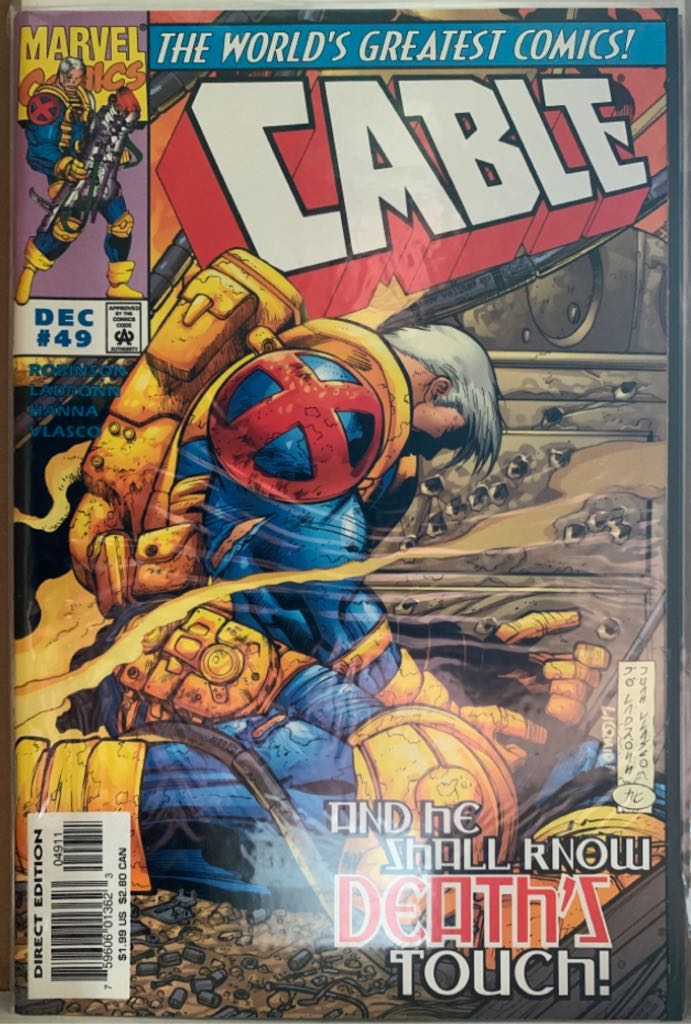 Cable - Marvel Comics (49 - Dec 1997) comic book collectible [Barcode 75960601362304911] - Main Image 2