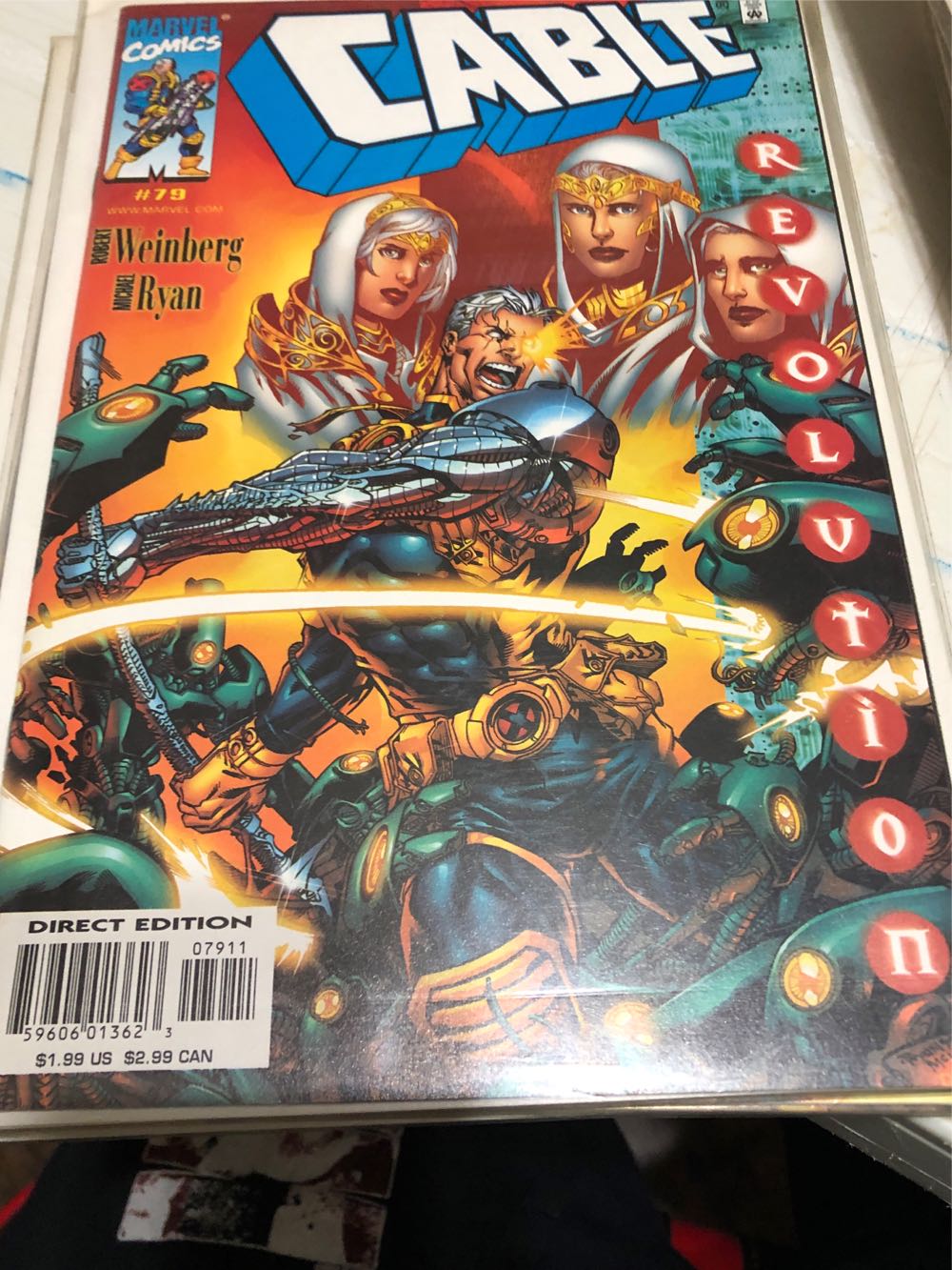 Cable - Marvel Comics (79 - May 2000) comic book collectible [Barcode 75960601362307911] - Main Image 2