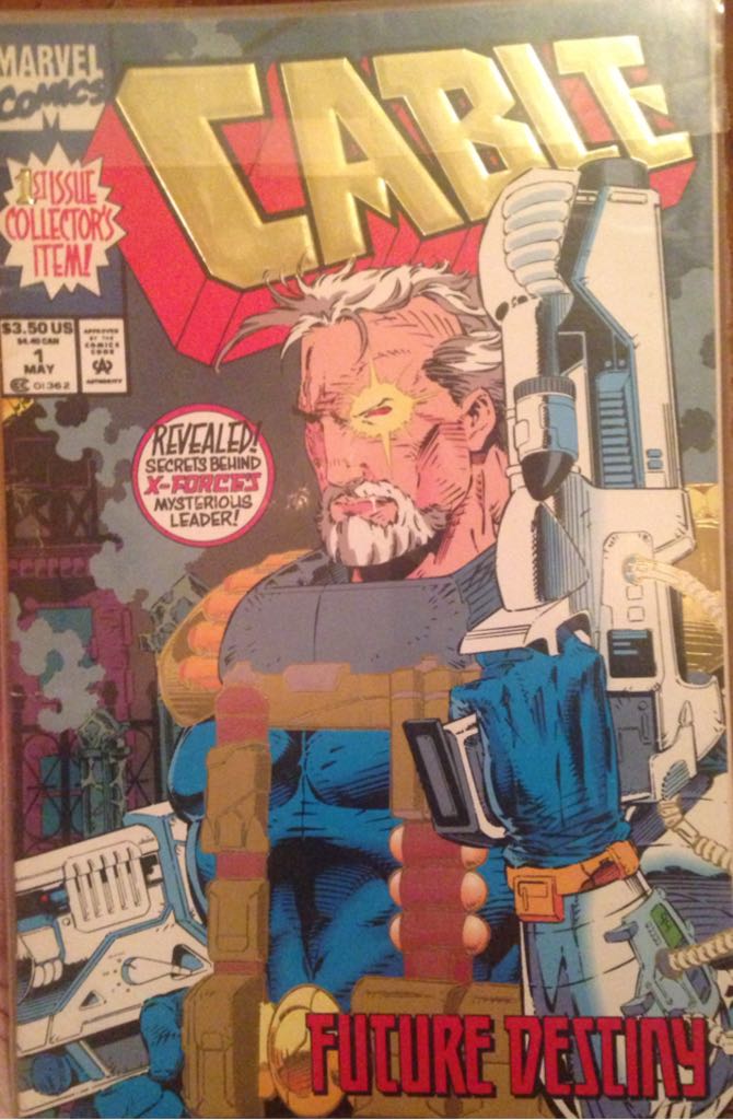 Cable  (1 - May 1993) comic book collectible [Barcode 00928101362405] - Main Image 1