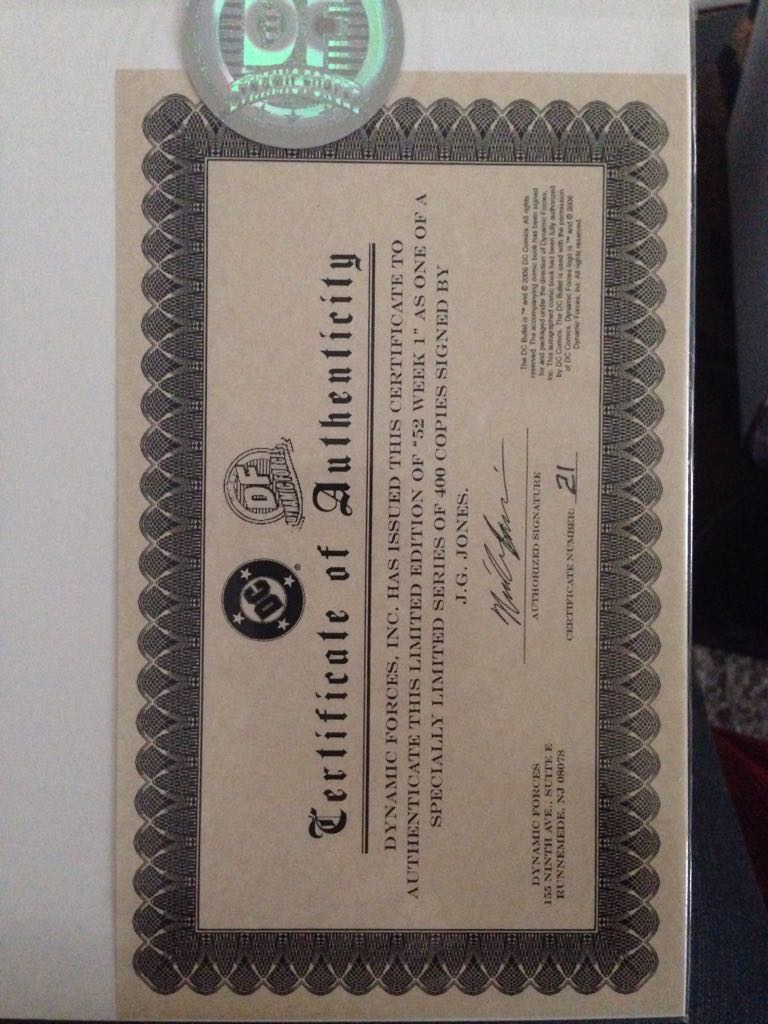 52  (1) comic book collectible - Main Image 2