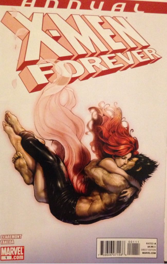 X-Men Forever Annual - Marvel (1 - Jun 2010) comic book collectible [Barcode 75960607158600111] - Main Image 1