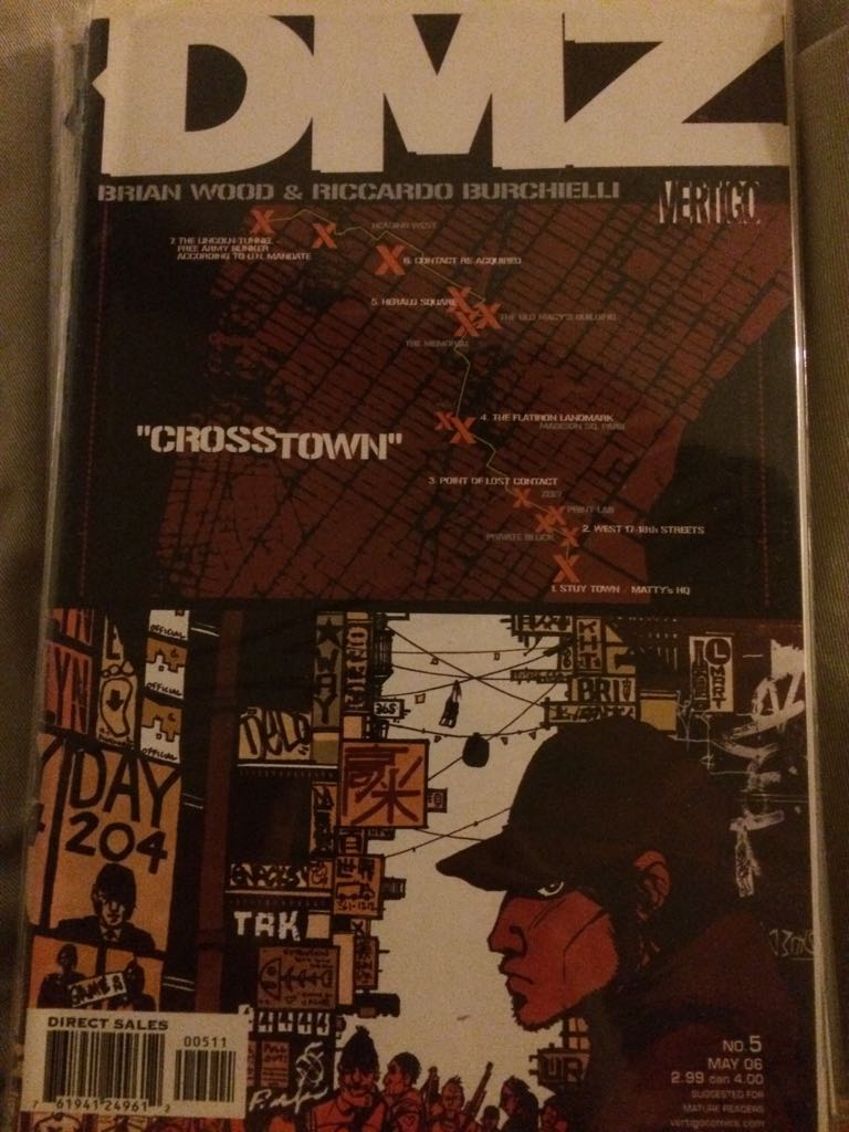 Dmz - Vertigo (5) comic book collectible [Barcode 9782809411928] - Main Image 1